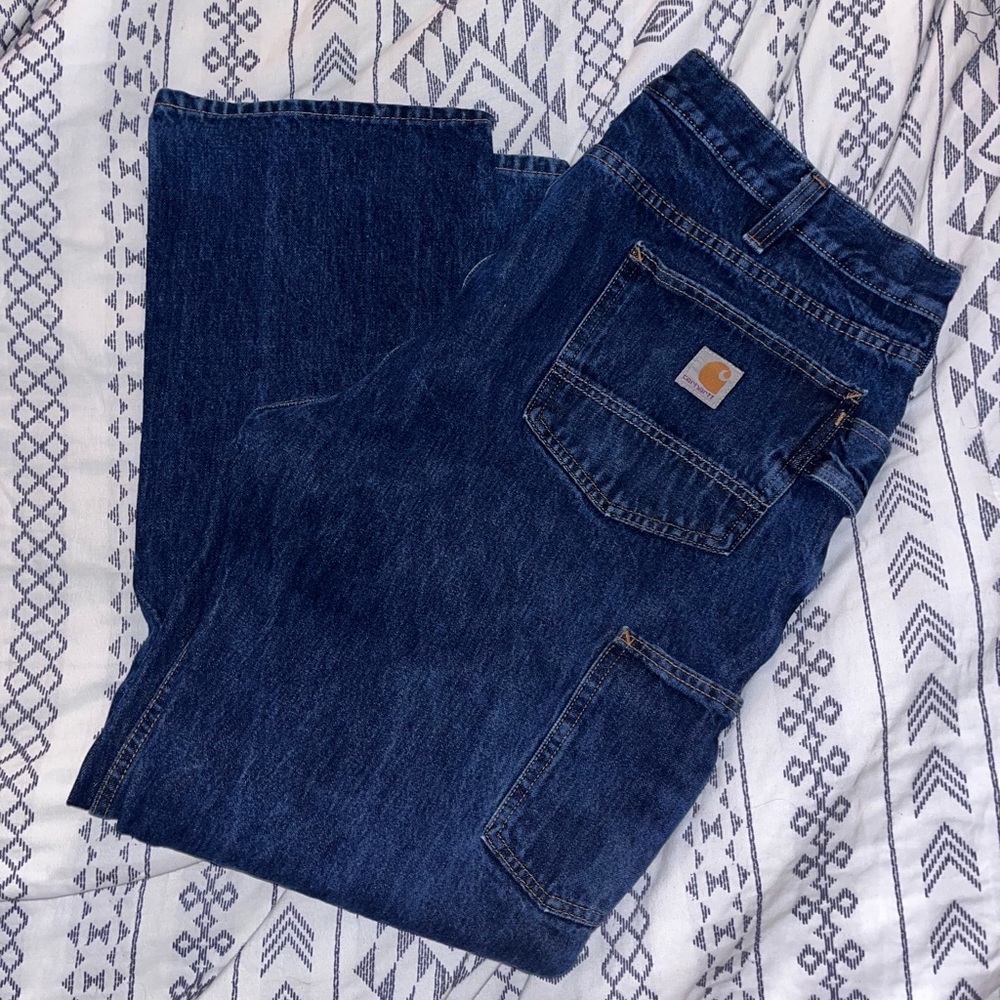 Carhartt Heavyweight rugged flex 5 pocket jeans 38x32
